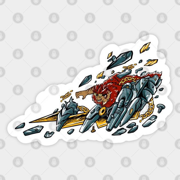 king of iron Sticker by spoilerinc